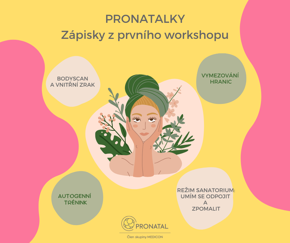 První psychologický workshop svépomocné skupiny Pronatalky: Jak si ulevit od stresu a najít vnitřní klid