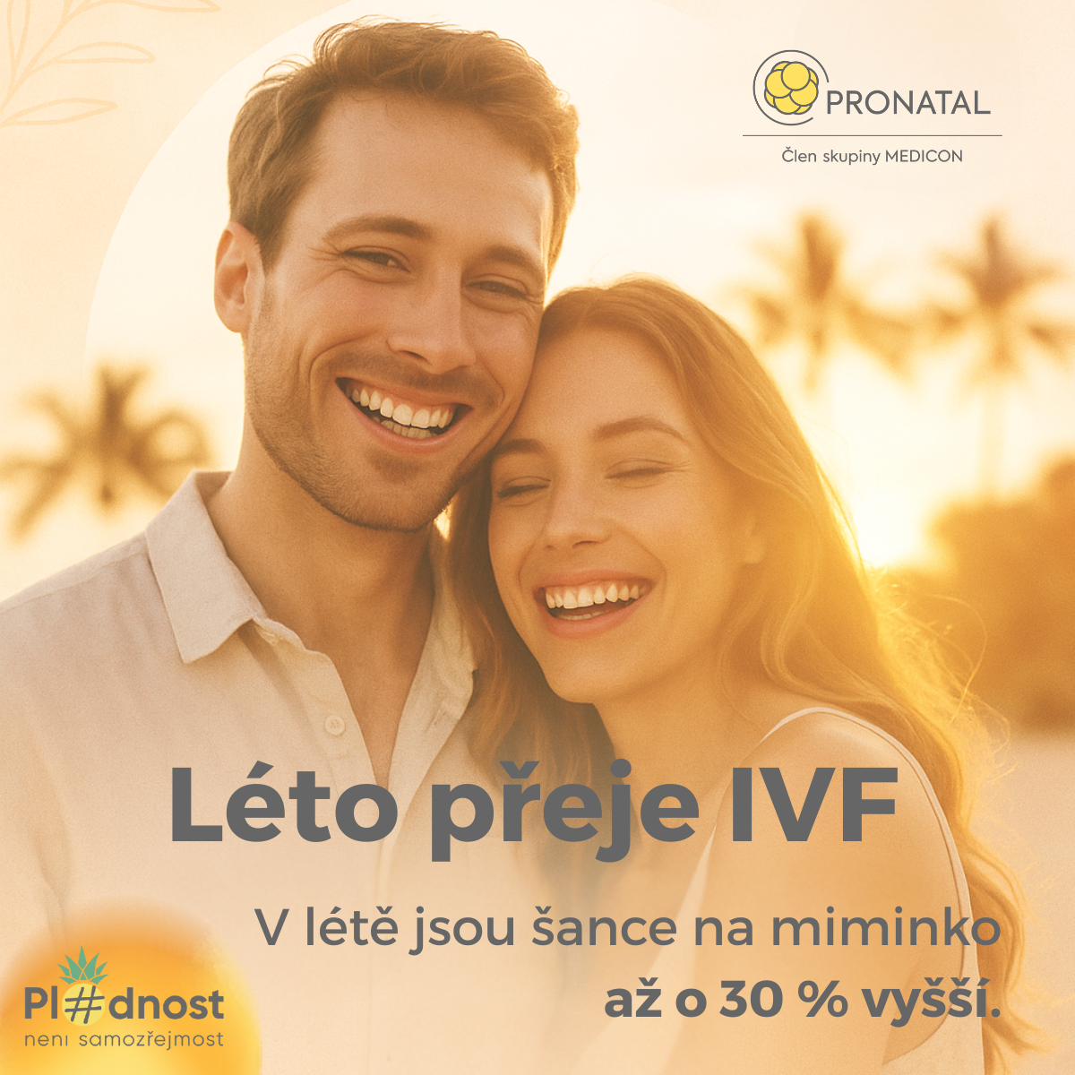 Plodnost není samozřejmost. Ale vy můžete mít jasno – a to zdarma!