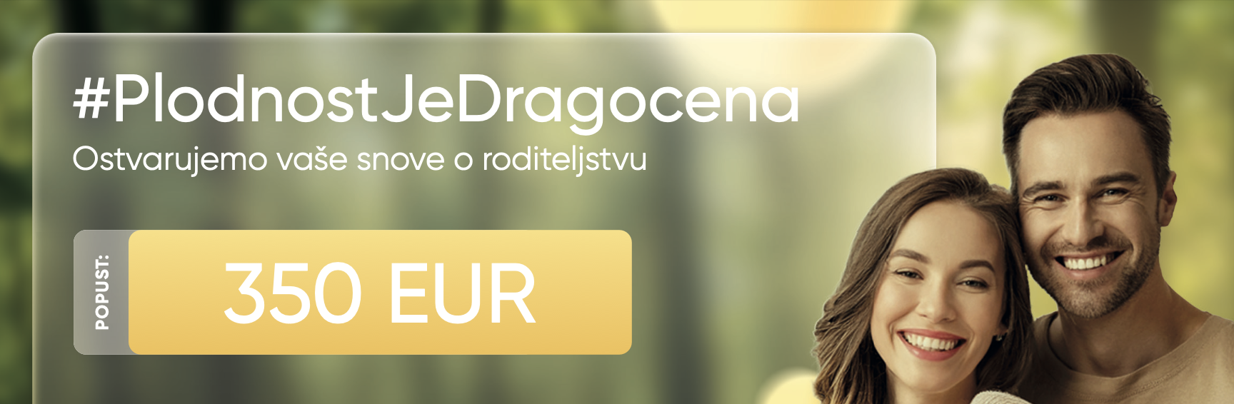 Plodnost je dragocena – Lečenje sa popustom
