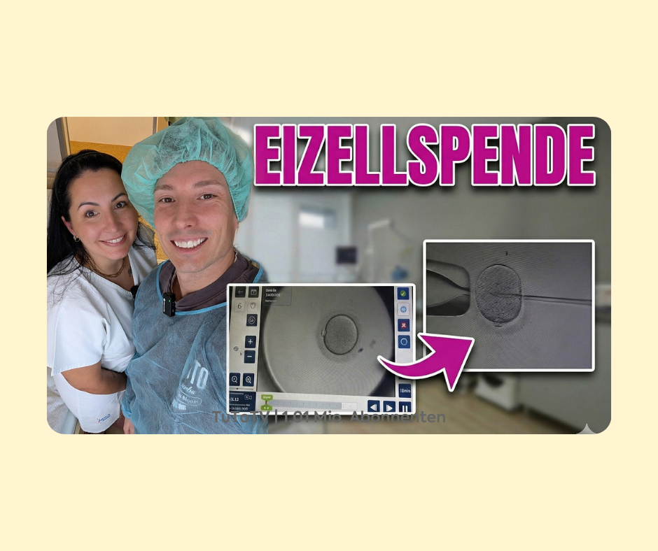 Der Beginn der Reise zum Baby eines deutschen Influencers TuToTv bei PRONATAL Plus